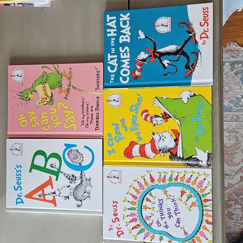 Children's Books Dr. Suess Hardcover Set Of 6